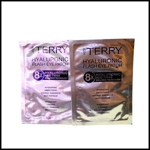 By Terry Hyaluronic Flash Eye Patch 8x Hyaluronic Acid Types 2 Pairs New